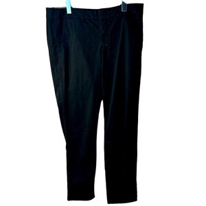 Vince cotton black dress pants size 10